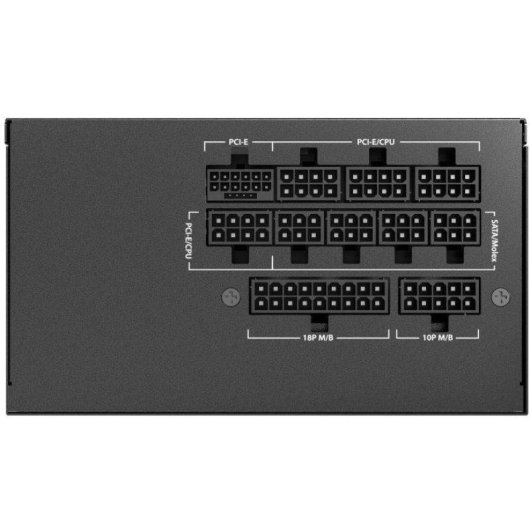 Fuente de Alimentación Antec GSK750 v2 750W 80 Plus Gold modulaire ATX 3.1 PCIe 5.1