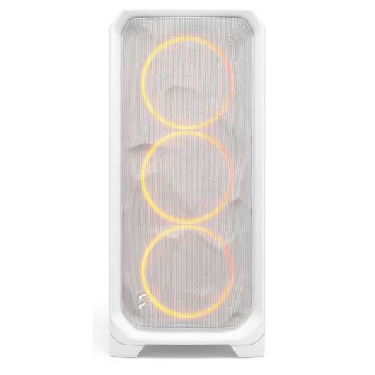 Caixa Fractal Meshify 3 Branca ATX Vidro Temperado RGB Gaming