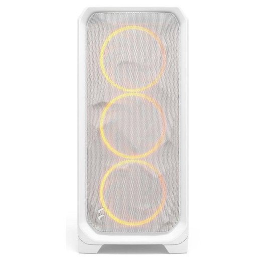 Caixa Fractal Meshify 3 Branca ATX Vidro Temperado RGB Gaming