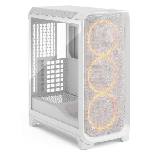 Caixa Fractal Meshify 3 Branca ATX Vidro Temperado RGB Gaming