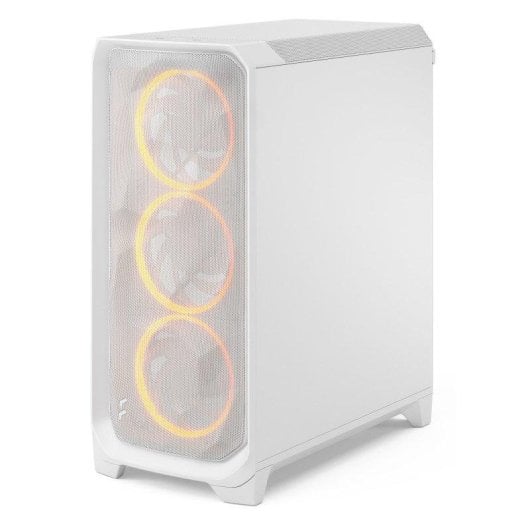 Boîtier Fractal Meshify 3 Blanc ATX Verre trempé RGB Gaming