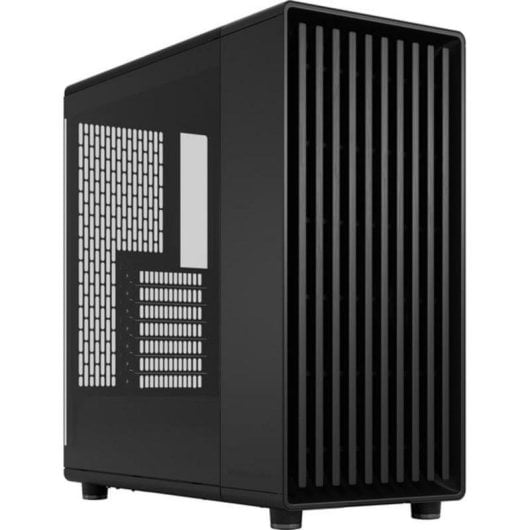 Caja torre Fractal North Momentum Edition ATX ventana frontal mesh negro/roble