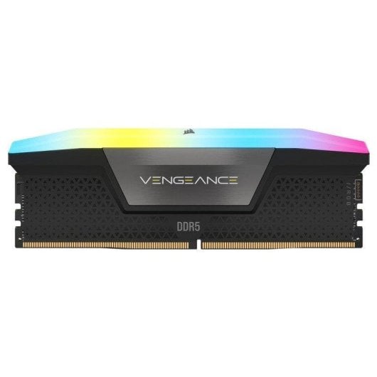 Memoria RAM Corsair Vengeance RGB 16GB 2x8GB DDR5 5600MHz CL40 AMD EXPO Intel XMP Gris