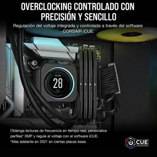 Memoria RAM Corsair Vengeance 16GB 2x8GB DDR5 5600MHz CL40 AMD EXPO Intel XMP Gris