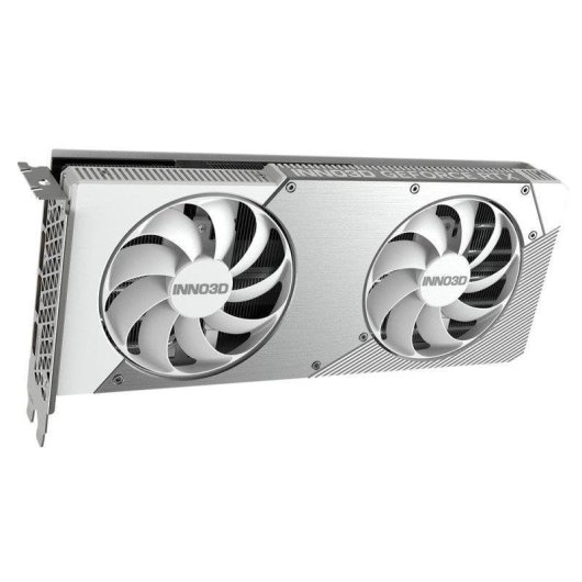 Tarjeta Gráfica Inno3D GeForce RTX 5070 TWIN X2 OC WHITE 12GB GDDR7 Reflex 2 RTX AI DLSS4