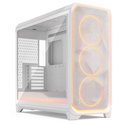 Case Fractal Meshify 3 XL White ATX EATX Vetro Temperato RGB Gaming
