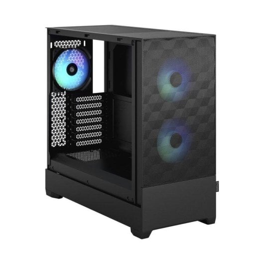 Caja Fractal Pop Air Negra ATX Vidrio Templado RGB Torre