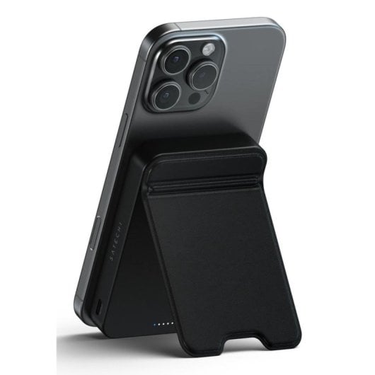 Batería externa Satechi ST-B10Q2SK 10000 mAh carga inalámbrica MagSafe negra