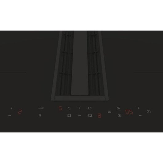 Placa de inducción Candy CIH8I4CF 83 cm con campana integrada y control táctil