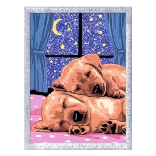 Kit pittura per bambini Ravensburger 202164 Motivo cane Multicolore 7+ anni