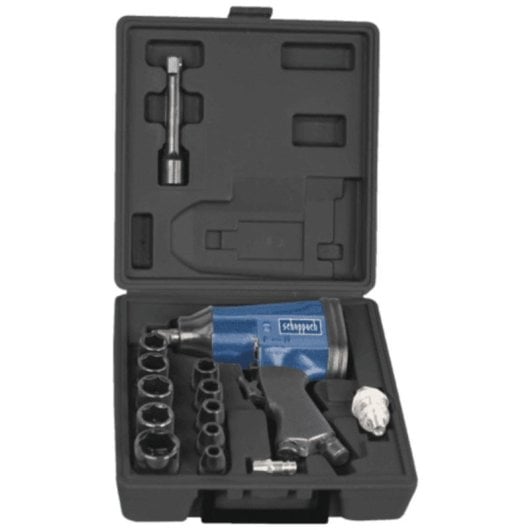 Clé à chocs Scheppach 7906100717-500 1/2'' 312 Nm 7000 RPM Noir Bleu