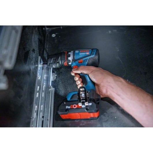 Taladro Bosch Profesional GSR 18V-90 FC Brushless 18V 2x4Ah SDS Plus