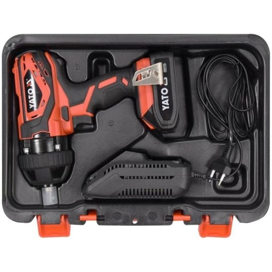 Clé à choc YATO YT-82804 Brushless 18V 300Nm 1/2'' Batterie Lithium