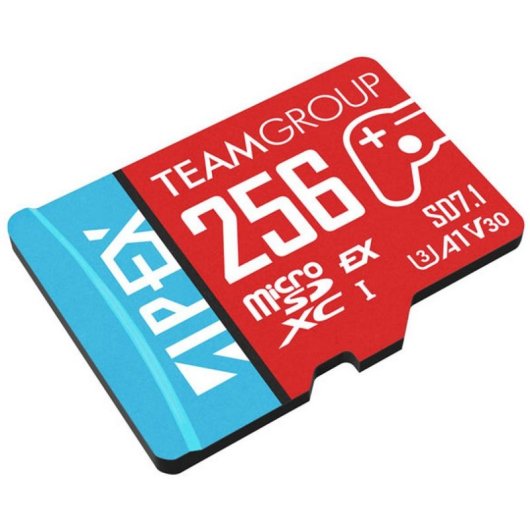 microSDXC Team Group APEX 256 GB U3 A1 V30 800/700 MB/s Adapter