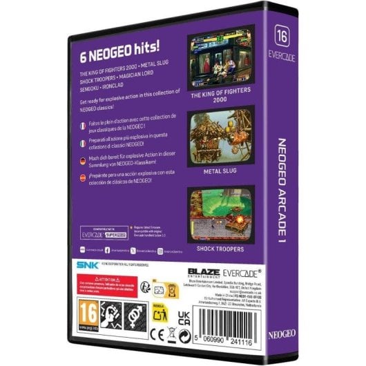 Evercade NeoGeo Arcade 1