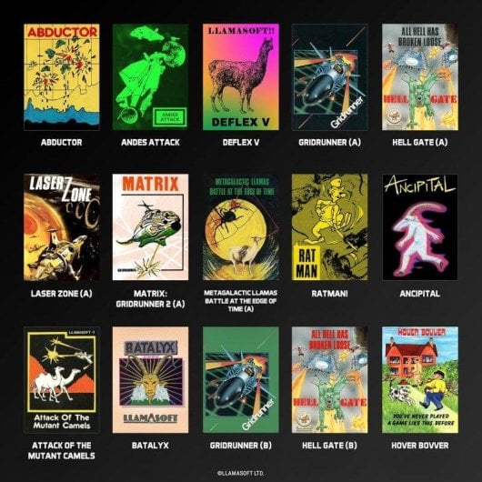 Evercade Jeff Minter & Llamasoft Collection