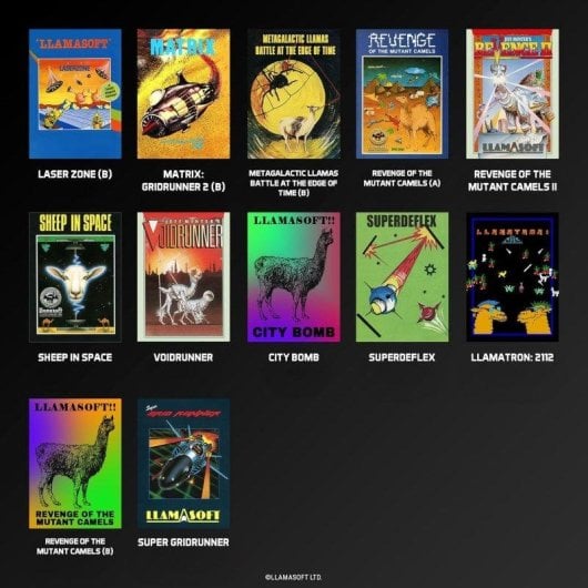 Evercade Jeff Minter & Llamasoft Collection