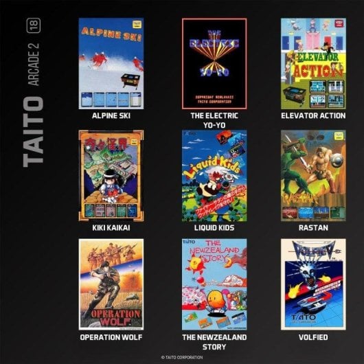 Evercade Taito Arcade 2