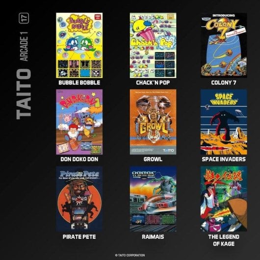 Evercade Taito Arcade 1