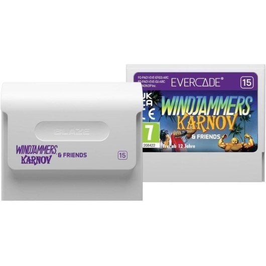 Evercade Windjammers Karnov & Friends