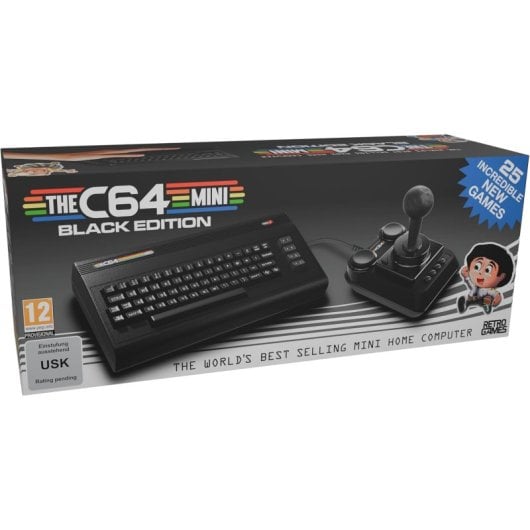 Deep Silver THEC64 Black Mini Retro Joystick USB Negro