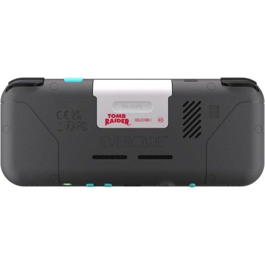 Blaze Entertainment Evercade EXP-R Portatil ARM Cortex-A7 4GB Tomb Raider Collection Cinza Carvão Turquesa