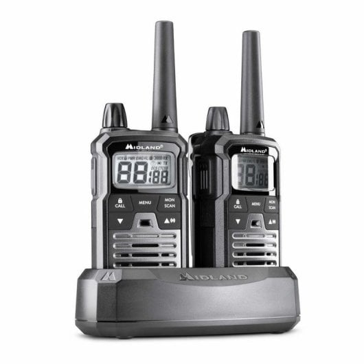 Radio bidirectionnelle Midland XT70 32 canaux LCD NiMH IPX4 pack de 2