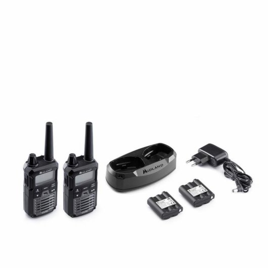 Radio bidirectionnelle Midland XT70 32 canaux LCD NiMH IPX4 pack de 2