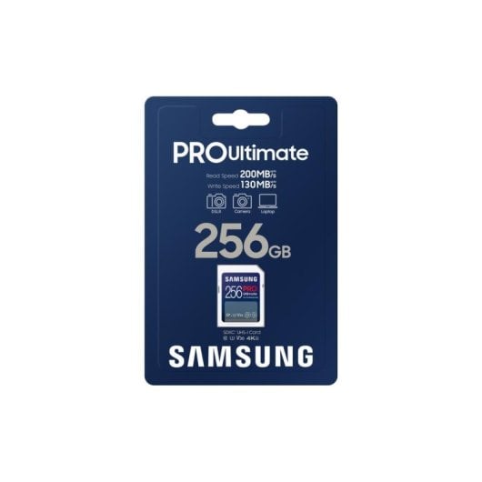 Memoria flash Samsung MB-SY256S 256GB SDXC UHS-I 200MB/s resistente