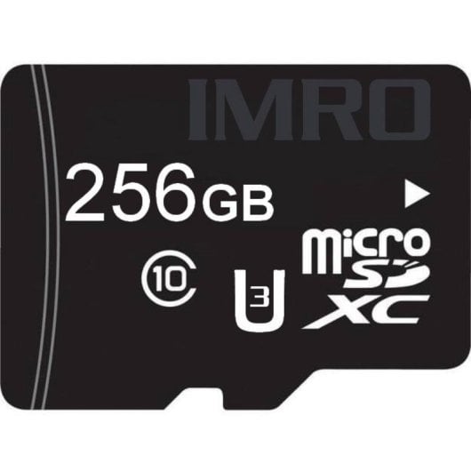 MicroSDXC AVIZAR IMRO 10/256GB UHS-3 ADP Class 10 256GB SD-Adapter