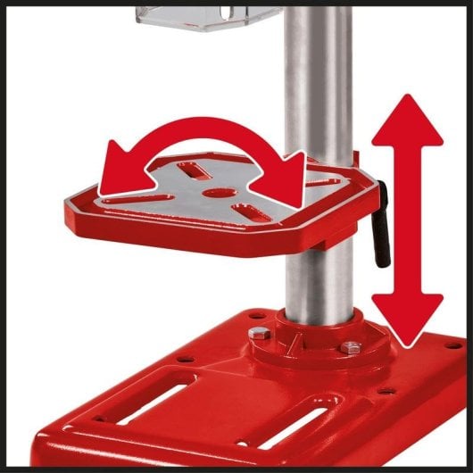 Taladro de columna Einhell TC-BD 500 500W 9 velocidades mesa inclinable