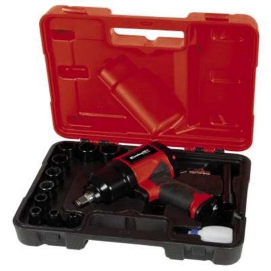 Schlagschrauber Einhell TC-PW 610 Druckluft 610 Nm 7000 RPM Schwarz Rot