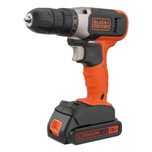 Taladro Black & Decker BCD001C1-QW batería 18V 2 marchas luz integrada