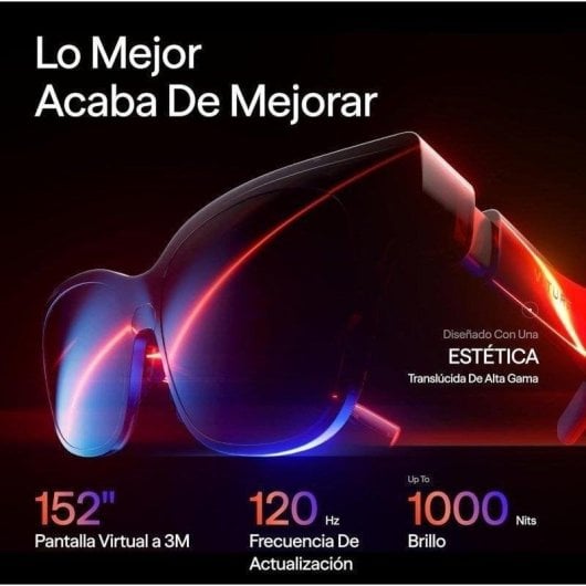 Lunettes XR VITURE Luma Pro V1251 Micro OLED 152'' 1200p 120Hz RGB Audio Harman