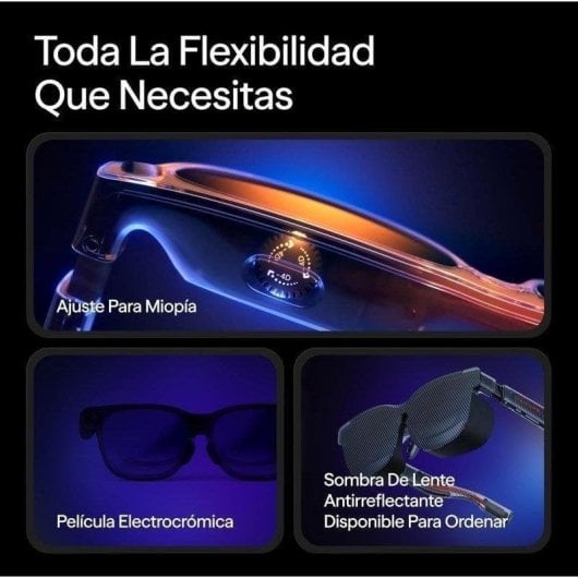 Lunettes XR VITURE Luma Pro V1251 Micro OLED 152'' 1200p 120Hz RGB Audio Harman