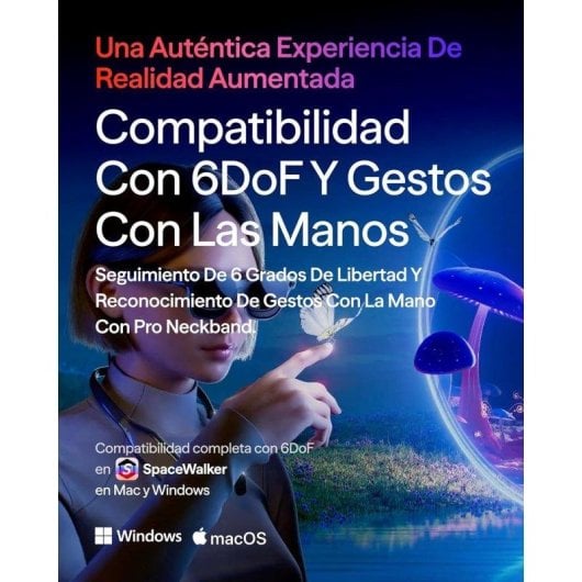 Gafas VITURE Luma Ultra XR 1200p 6DoF AR 1500 Nits Audio HARMAN