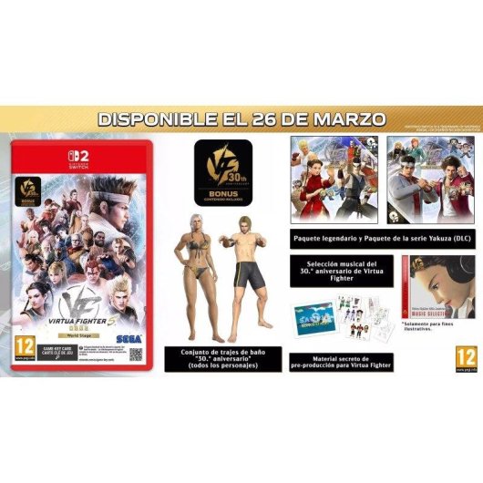 Virtua Fighter 5 R.E.V.O. World Stage 30th Anniversary Edition SWITCH 2