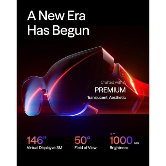 Gafas XR VITURE Luma Pantalla 146" 1200p 1000 Nits USB-C Audio Harman