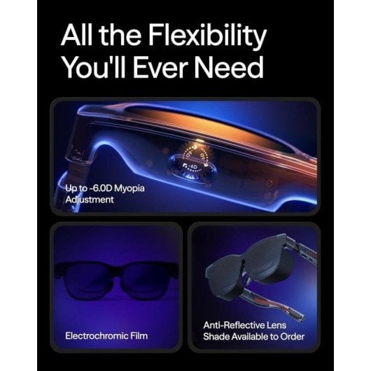 Gafas XR VITURE Luma Pantalla 146" 1200p 1000 Nits USB-C Audio Harman