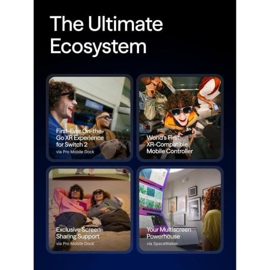 Gafas XR VITURE Luma Pantalla 146" 1200p 1000 Nits USB-C Audio Harman