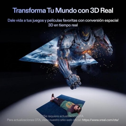 Occhiali AR XREAL One Pro X1 Chip 57 deg FOV 171" 120 Hz 3DoF USB-C