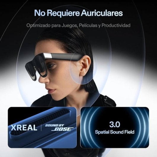 Oculos AR XREAL One Pro X1 Chip 171" 120 Hz 57 graus FOV 3DoF L