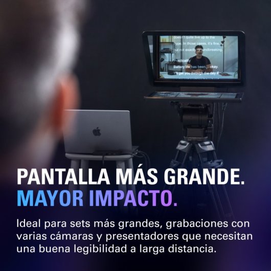 Teleprompteur elgato Prompter XL 15,6" FHD 600 nits USB-C ecran amovible