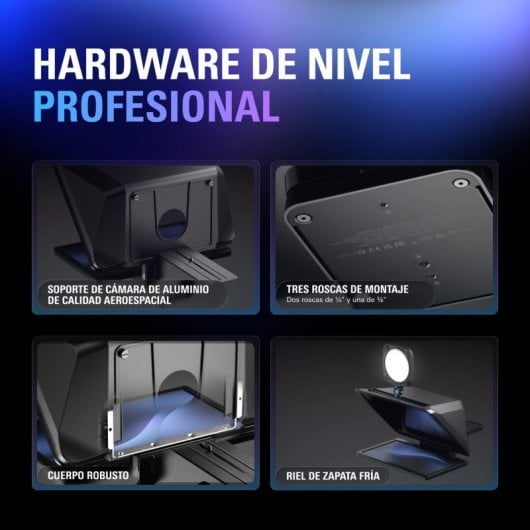 Teleprompteur elgato Prompter XL 15,6" FHD 600 nits USB-C ecran amovible