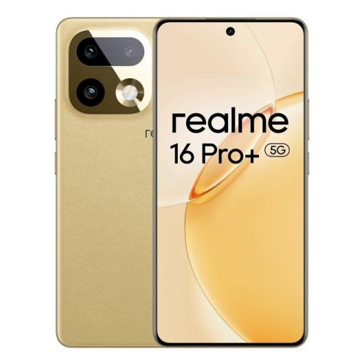 Realme 16 Pro Plus 5G 12GB 6.8" Gold 512GB Triple-Kamera