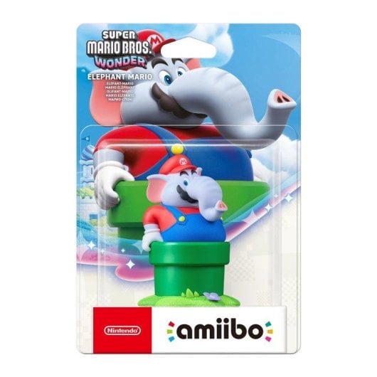 Figure de jeu interactive Nintendo Amiibo Elephant Mario Multicolore Switch 2