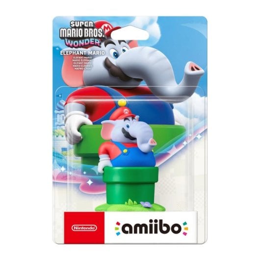 Figure de jeu interactive Nintendo Amiibo Elephant Mario Multicolore Switch 2