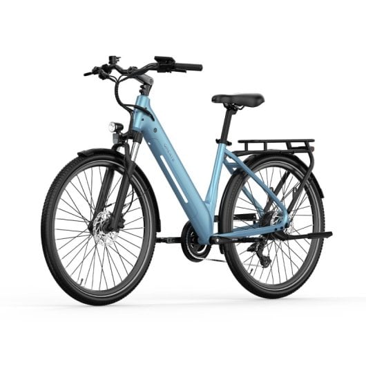 Bicicleta eléctrica Qreate City Air 27.5" 250W 36V 13,5Ah step-through urbana con frenos hidráulicos