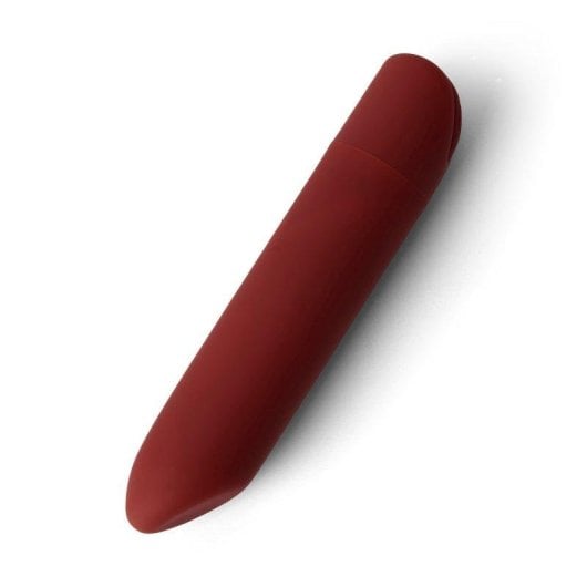 Vibromasseur Hugbox Rouge 10 Modes Waterproof Compact Stimulation Silencieuse