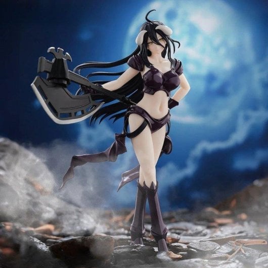 Figura Banpresto Albedo Bikini Armor Ver. dettagli realistici Overlord